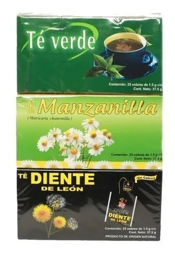 Te Verde, Diente De León Y Manzanilla Eleva Sistema Inmune