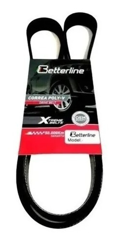 Correa Unica 6pk2175 Direccion Mecanica Ford Balita Ka 1.6