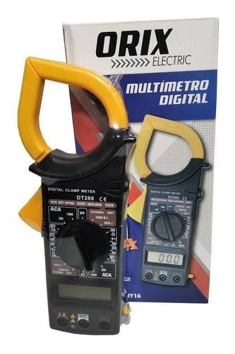 Multimetro Digital Tipo Pinza Orix Mayor Y Detal