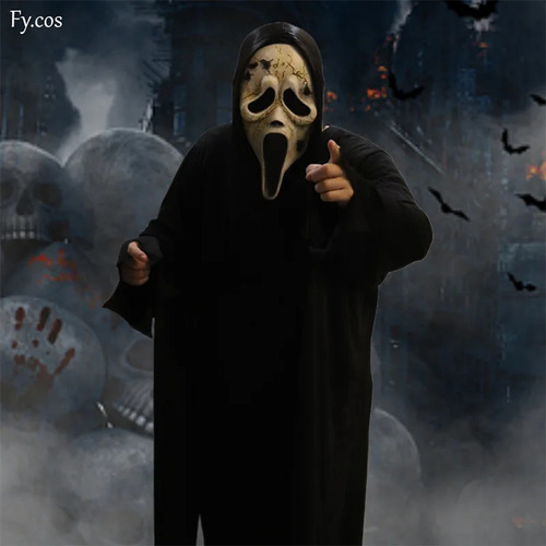 Máscara Ghostface Scream Mask Horror Killer Ghost Terror Rav