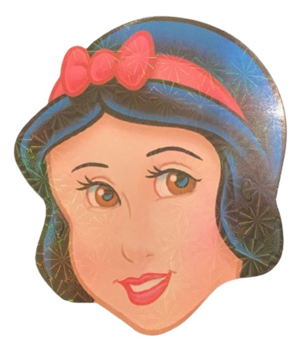 Pack X 10 Antifaces De Blancanieves De 21 Cm