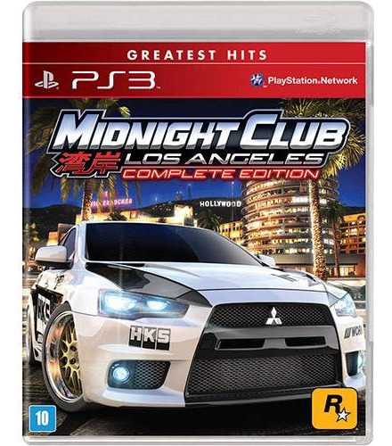 Midnight Club Los Angeles Mídia Física Original Playstation3 (Recondicionado)