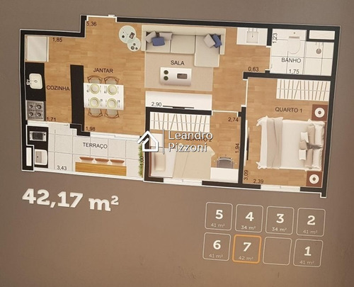 Imagem 8 de 8 de Inova Lago Dos Patos - Apartamento 2 Dorm. 34,32m2 Sem Vaga - Apartamento A Venda No Bairro Vila Rosália - Guarulhos, Sp - 20160-inova-3432-sv