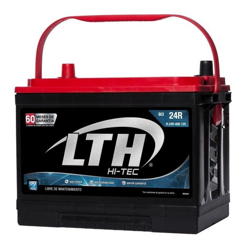 Bateria Lth Hi-tec Nissan Rogue 2018 - H-24r-600