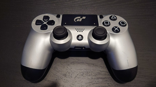Control Joystick Ps4 Ds4 Edición Gran Turismo Sport Japonés Plateado (Usado)