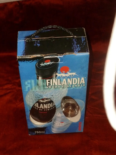 Vaso Vodka Finlandia Con Estuche Original, No Se Hace Envío