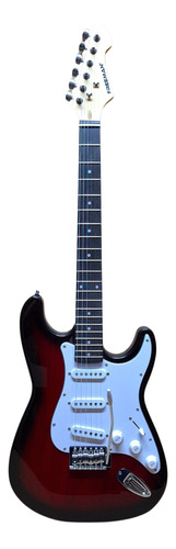 Guitarra Electrica Stratocaster Freeman Rojo + Funda