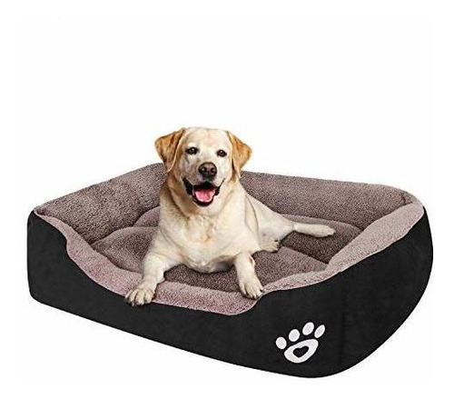 Cama Para Perros Medianos Y Grandes - Comoda Y Segura 