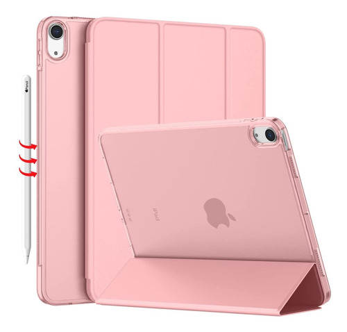 Funda Imieet Para iPad Air 5th Gen 10.9 2022 Magnetico Rosa