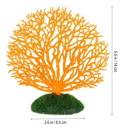 Adorno De Coral Artificial Para Pecera De Acuario