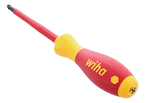 Destornillador aislado softfinish Philips #2 x 100mm Wiha 32102