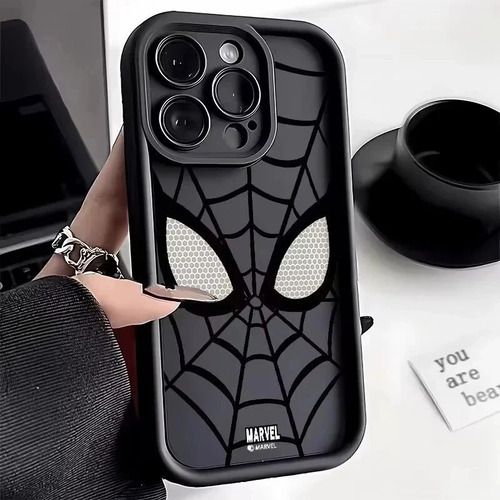 Funda For Xiaomi Con Spiderman Uso Rudo Proteccion Camara