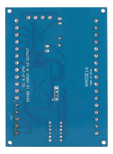 Para Módulo Modbus Rtu Dc 6.530v 16 Entradas 16 Salidas