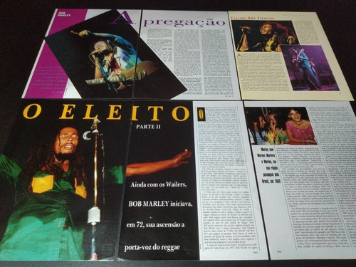 (am043) Bob Marley * Recortes Revistas Clippings
