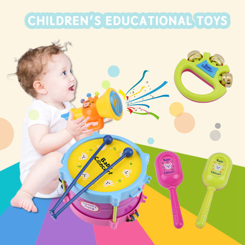 ** Juguete De Tambor For Niños - Set De Juguetes
