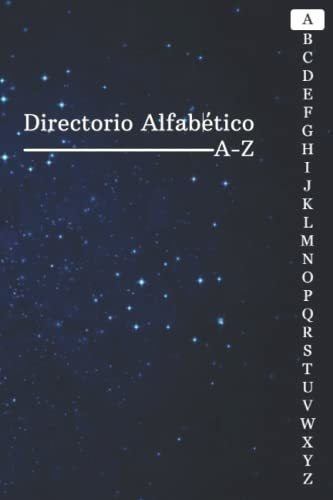 Directorio Alfabetico Cuaderno Y Organizador Orden., de Publishing, La. Editorial Independently Published en español