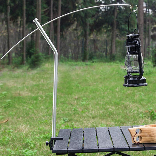 Camping Lantern Stand Pleged Post Hanger Para Pescar