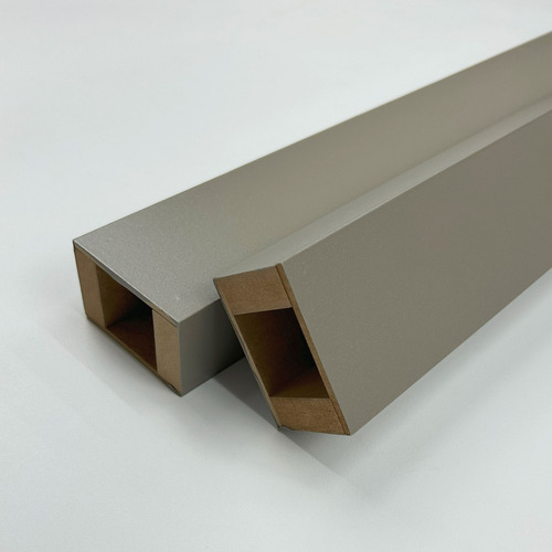 Brise Mdf - Divisória De Ambiente 274x4x6,5cm Kit Com 04 Un Cor Gianduia