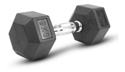 Peso Halter Emborrachado 12,5 Kg- Dumbbell 12,5kg