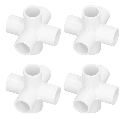 Conector De Tubo De Plástico Pvc De 6 Vías, Codo De Esquina