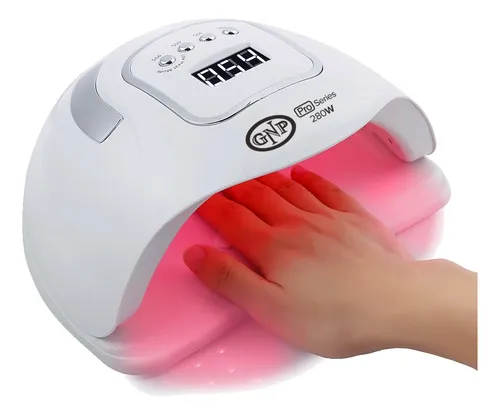 Lampara Para Uñas Uv Led Color Blanco