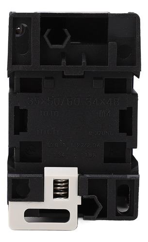 Contactor Eléctrico De 2 Polos Ac, Trifásico, 2no, 2nc, Inte