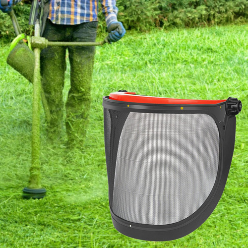 Casco Forestal Protector De Casco Seguro, Protector Facial