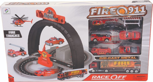 Pista Manual De Carros Fire Caja