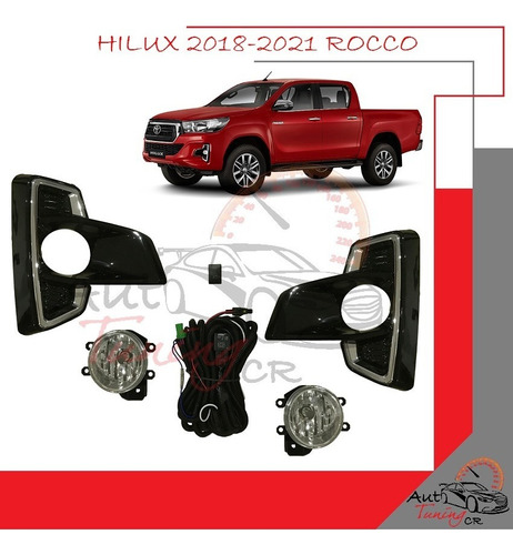 Halogenos Toyota Hilux 2018-2021 Rocco