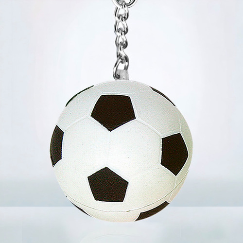 Llavero Pelota De Futbol Antiestrés Souvenir Pack X 12 U.