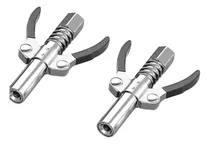 Comprar 2 Boquillas Autolock Para Pistola Engrasadora, 1\u002F8 Npt, 17000 Psi, Compatible Con Pistola De Alta Presión, Accesorios De Engrase Para Vehículos, Herramienta De Mantenimiento De Lubricación