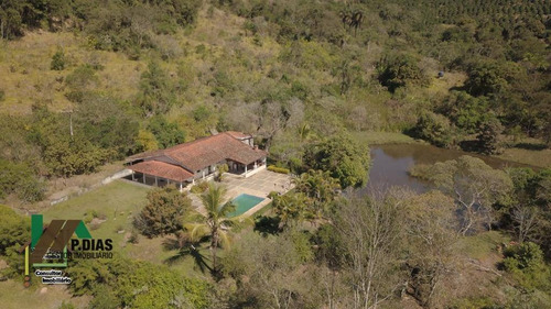 Imagem 1 de 19 de Linda Chácara Com Lago Em Socorro , Circuito Das Águas - Ch0146