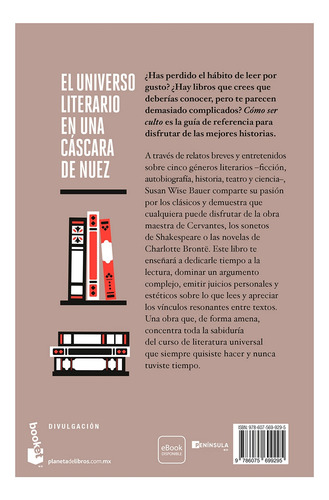 Libro Cómo Ser Culto
