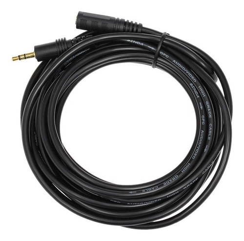 5m Cable De Extensin Audio 3,5mm Jack Macho A Hembra Aux