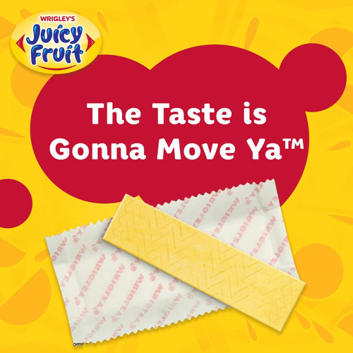 Juicy Fruit Paquete A Granel De Chicle Original Bubble Gum,