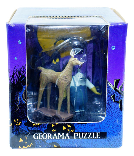 Nightmare Before Christmas Halloween Parade Georama Puzzle