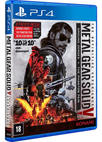 Juego Ps4 - Metal Gear Solid V: The Definitive Experience (Usado)