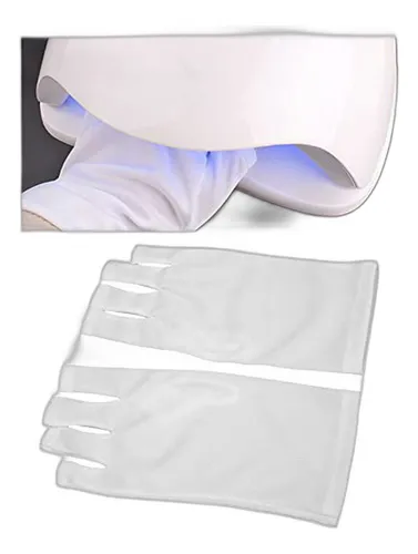 Guante Anti Uv Para Manicura Y Protección De Uñas Led