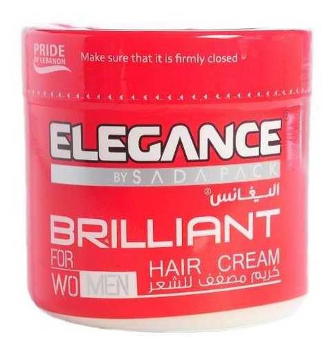 Elegance Brilliant Women Crema Peinado Nutrición Brillo X250