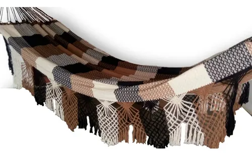 Rede De Dormir Descanso Casal Luxo Super Resistente 4m40cm