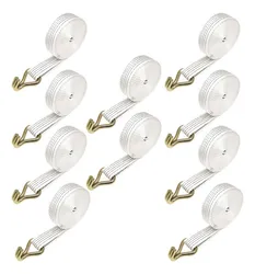 Comprar Kit 10 Cinta Catraca Amarracao 5 Ton 9 Metros Gancho J no Mercado Livre