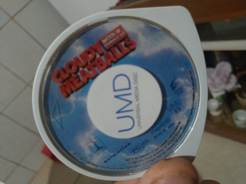 Jogo Psp Umd Cloudy With A Chance Of Meatballs Sem A Caixa (Usado)