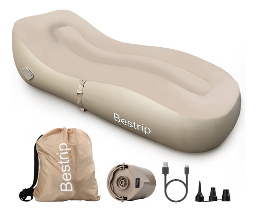 Bestrip Sofa Inflable Automatico, Sofa Inflable Con Bomba De