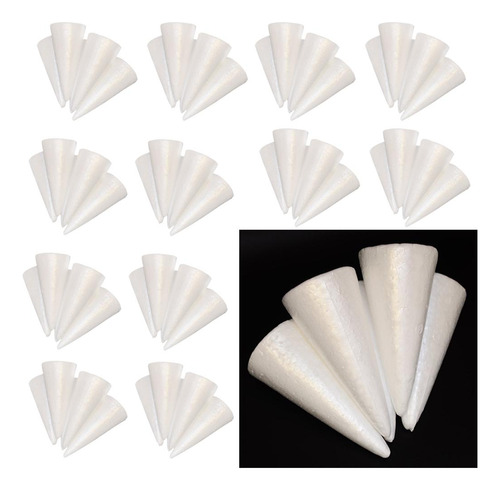 60 Piezas De Espuma De Poliestireno De 15 Cm , Artesanía De