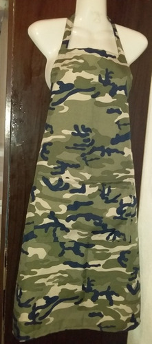 Delantal Camuflado Uniforme Cosina