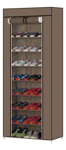 Organizador Zapatera Decoteam 8 Pisos Calidad Superior Café