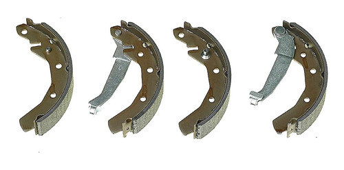 Set-4 Balatas Tambor Traseras Pontiac Matiz 1.0l L4 04/10