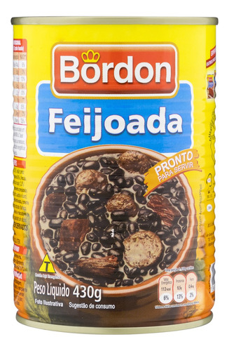 Feijoada Bordon Lata 430g