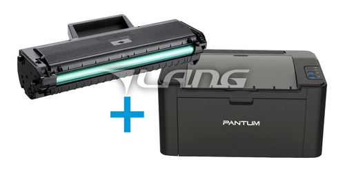 Combo Impresora Laser Pantum P2500 Wifi + Toner Extra Gratis