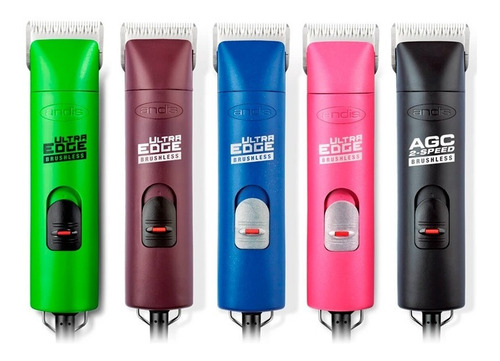 Peladora Canina Andis Agc2 Super 2 Vel Cuchilla N10 Colores